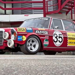 AMG Red Pig wallpaper