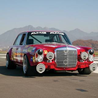 AMG Red Pig wallpaper