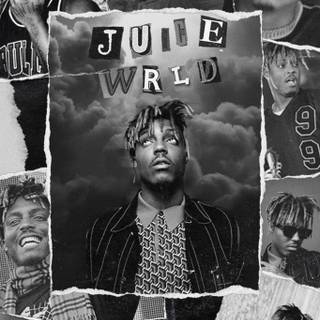Juice Wrld collage wallpaper