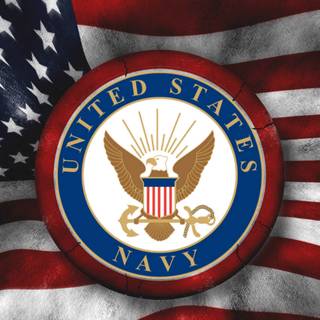 Navy flag wallpaper
