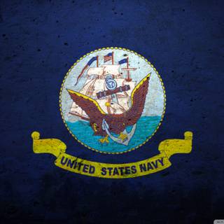 Navy flag wallpaper