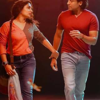 Romantic scene wallpaper