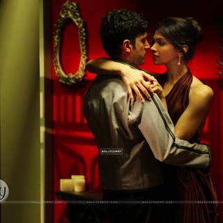 Romantic scene wallpaper