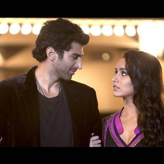 Romantic scene wallpaper