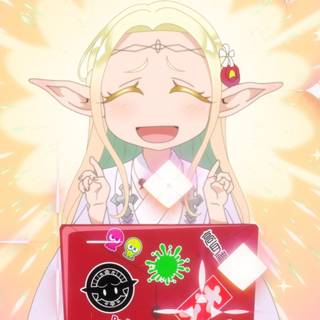 Otaku Elf wallpaper