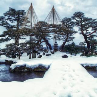 Winter Japan 4k wallpaper