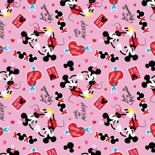 Mickey and Minnie Valentines wallpaper