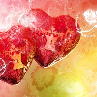 Valentine Cupid wallpaper