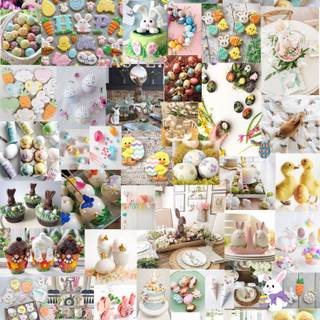 Easter tablet wallpaper