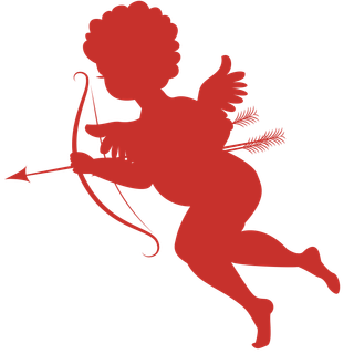 Valentine Cupid wallpaper