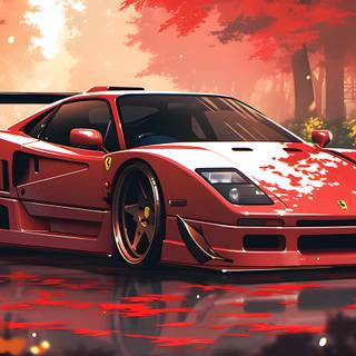 Ferrari 2024 wallpaper