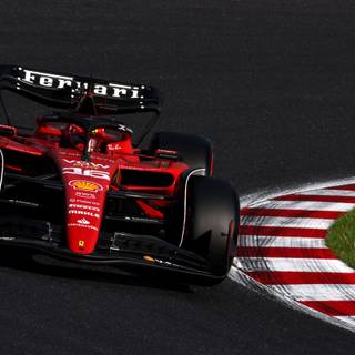 Ferrari F1 car 2024 wallpaper