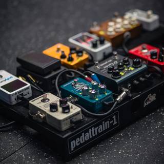 Guitar pedals wallpaper