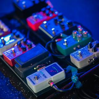 Guitar pedals wallpaper