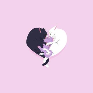 Luna and Artemis wallpaper