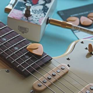 Guitar pedals wallpaper