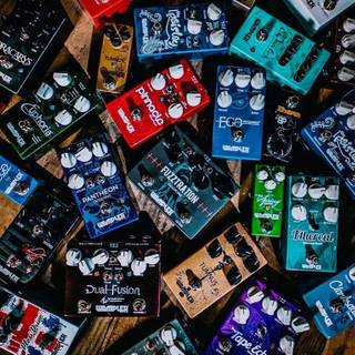 Guitar pedals wallpaper