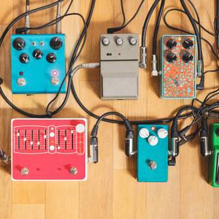 Guitar pedals wallpaper