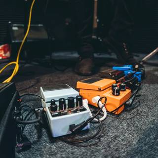 Guitar pedals wallpaper