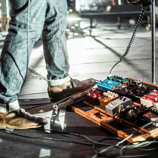 Guitar pedals wallpaper
