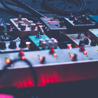 Guitar pedals wallpaper