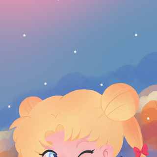 Luna and Artemis wallpaper