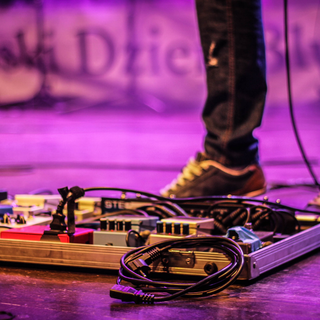 Guitar pedals wallpaper