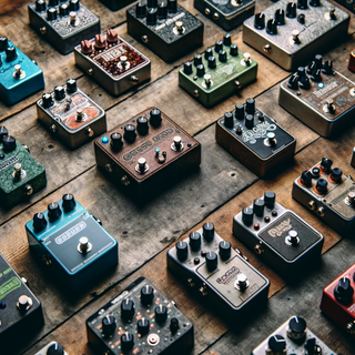 Guitar pedals wallpaper