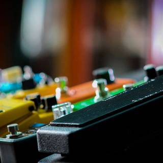 Guitar pedals wallpaper
