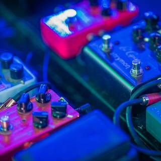 Guitar pedals wallpaper