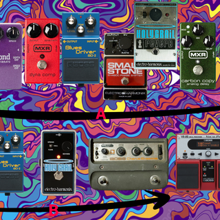 Guitar pedals wallpaper