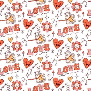 Preppy spring wallpaper