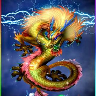 Chinese dragon Android wallpaper