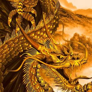 Chinese dragon Android wallpaper