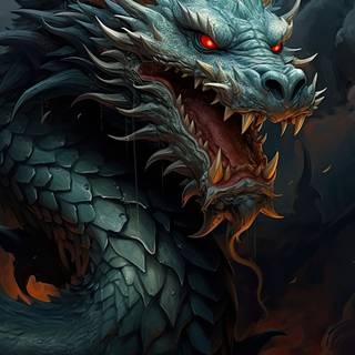 Chinese dragon Android wallpaper