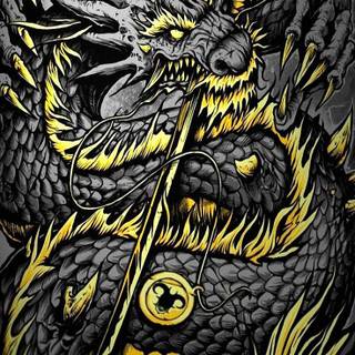Chinese dragon Android wallpaper