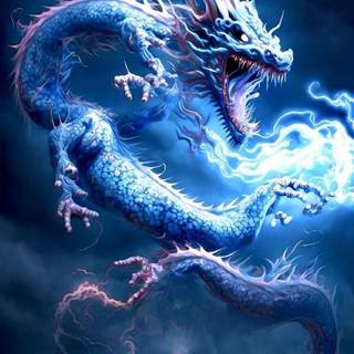 Chinese dragon Android wallpaper