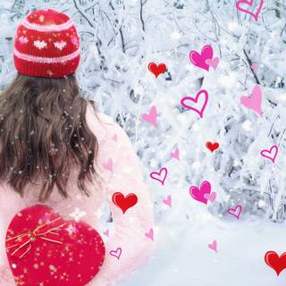 Valentines Day 4k wallpaper