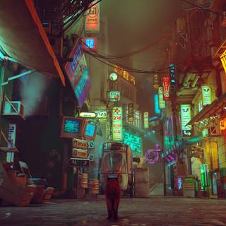 Stray game 4k wallpaper