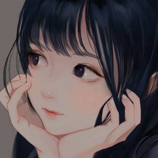 Kawaii anime girl 4k wallpaper