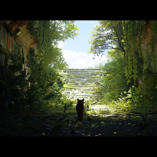 Stray game 4k wallpaper