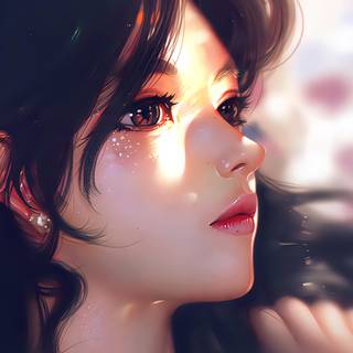 Kawaii anime girl 4k wallpaper