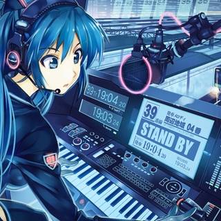 Kawaii anime girl 4k wallpaper