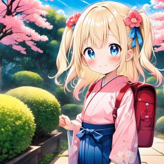 Kawaii anime girl 4k wallpaper