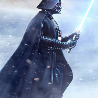 Darth Vader mobile 4k wallpaper