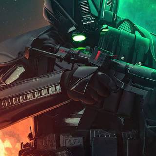 iPhone Stormtrooper wallpaper