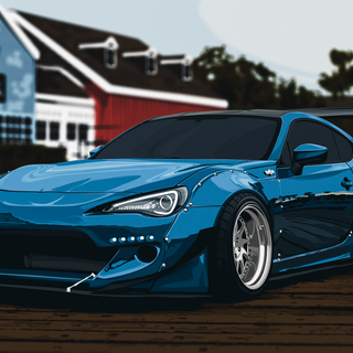 Toyota 86 4k wallpaper