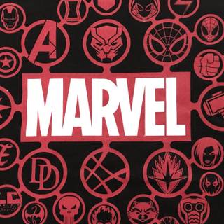 Logo Marvel 4k wallpaper