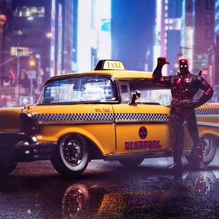Taxi 4k wallpaper