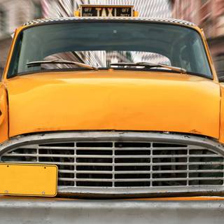 Yellow taxi wallpaper